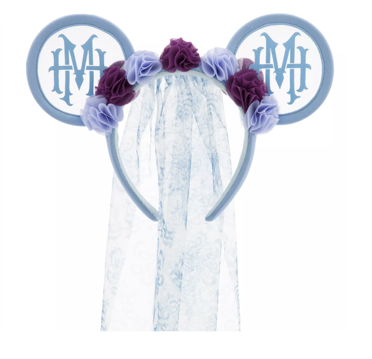 haunted massion bride veil ears